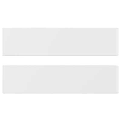 AXSTAD: white drawer front, matt, recycled plastic, modern/traditional design.