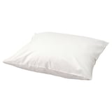 BALSAMPOPPEL white pillow. Organic cotton, square, simple design.