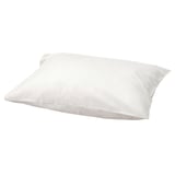 BALSAMPOPPEL white pillow: soft, organic cotton, square shape, simple design.
