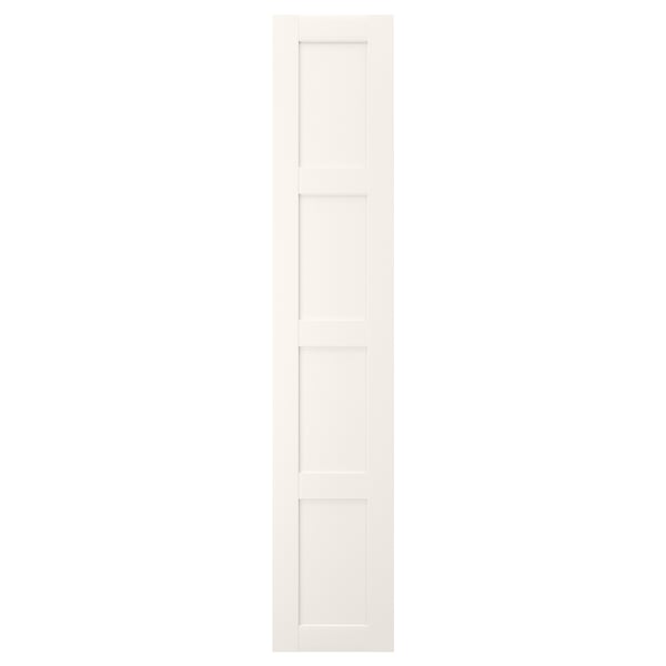 BERGSBO Door, white, 37x195 cm