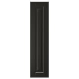 Black BODBYN cabinet door with beveled edge.