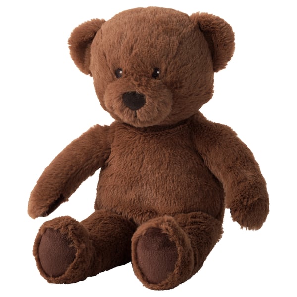 Brunbjorn Soft Toy Bear Length 33 Cm Ikea