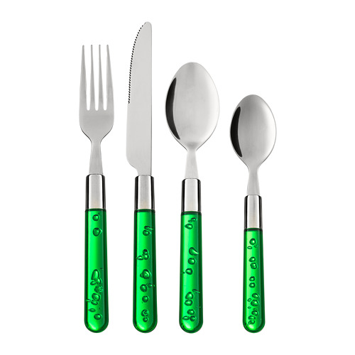BUBBLOR 24piece cutlery set IKEA