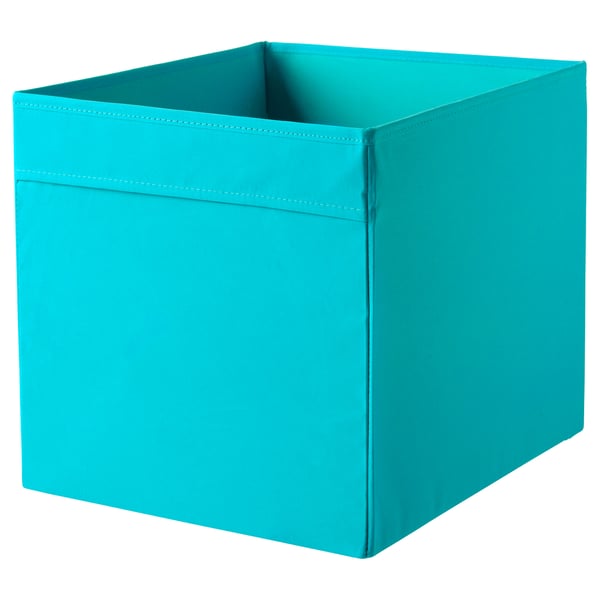 DRÖNA Box, blue, 33x38x33 cm IKEA