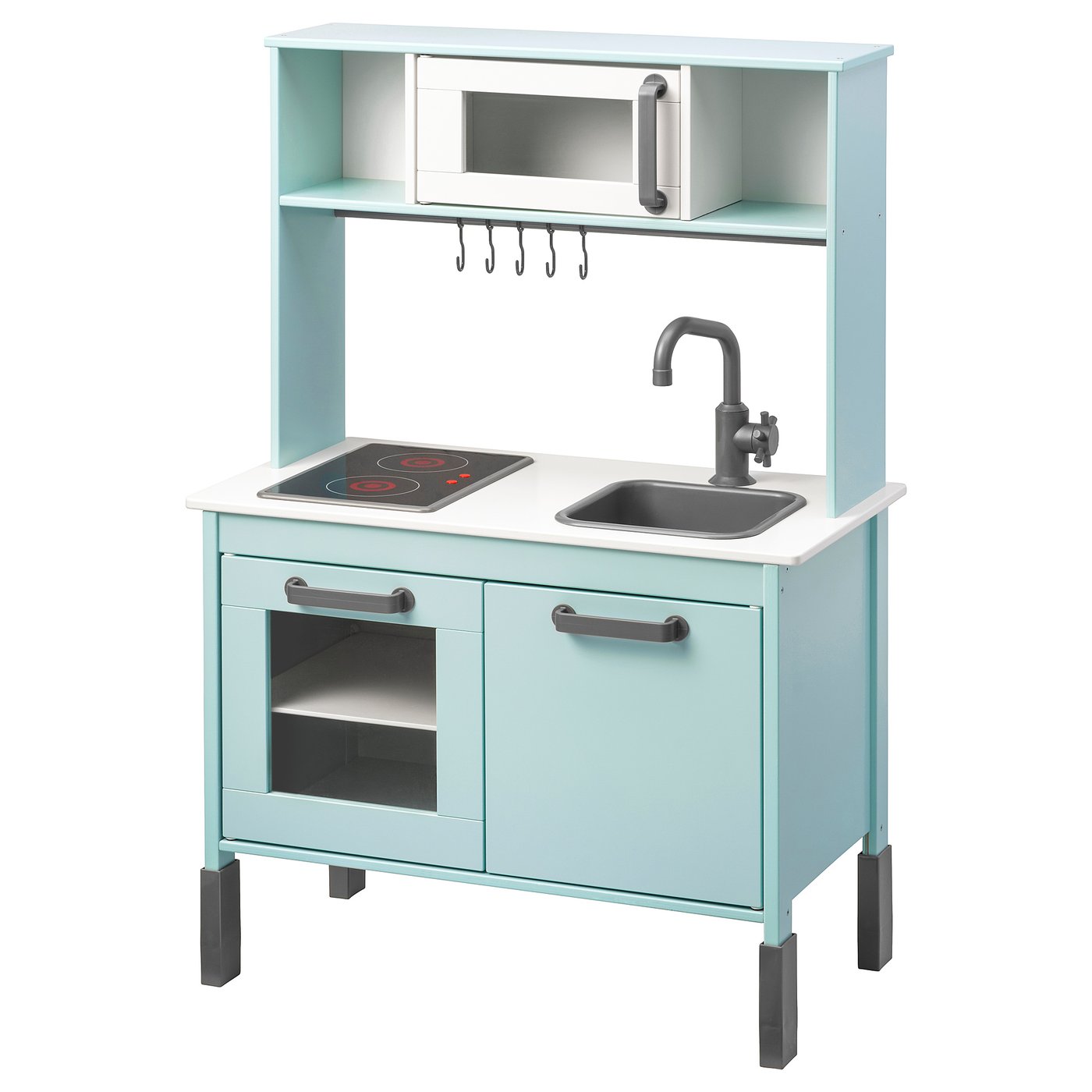 DUKTIG Play kitchen - light turquoise - IKEA
