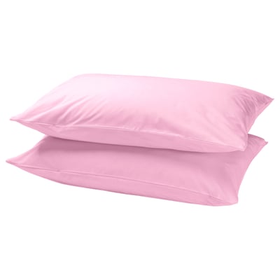DVALA Pillowcase, pink, 50x80 cm