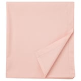 Pink folded cotton DVALA pillowcases, soft, breathable, basic design.