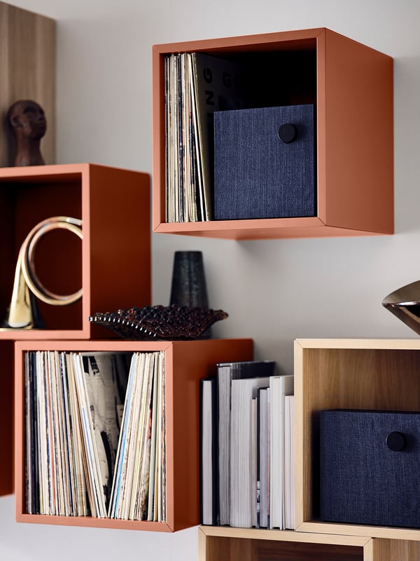 EKET redbrown, 35x35x35 cm IKEA