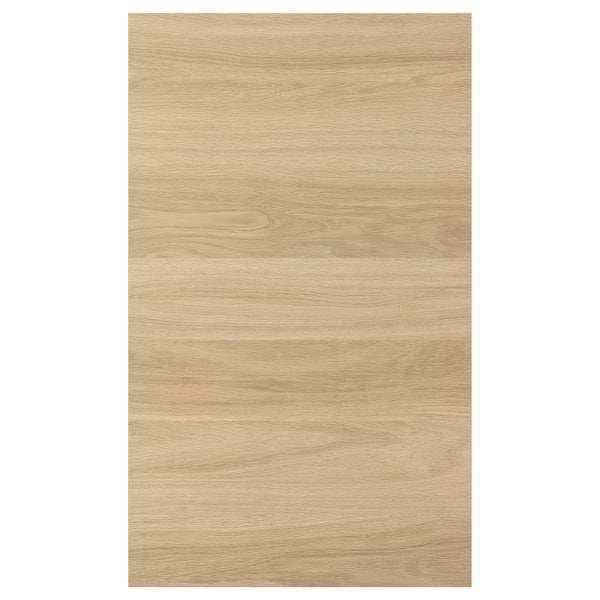ENHET wood-effect foil panel, beige, rectangular, smooth.