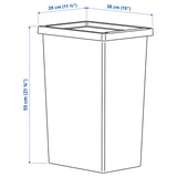 Illustration with measurements for the product: FILUR.