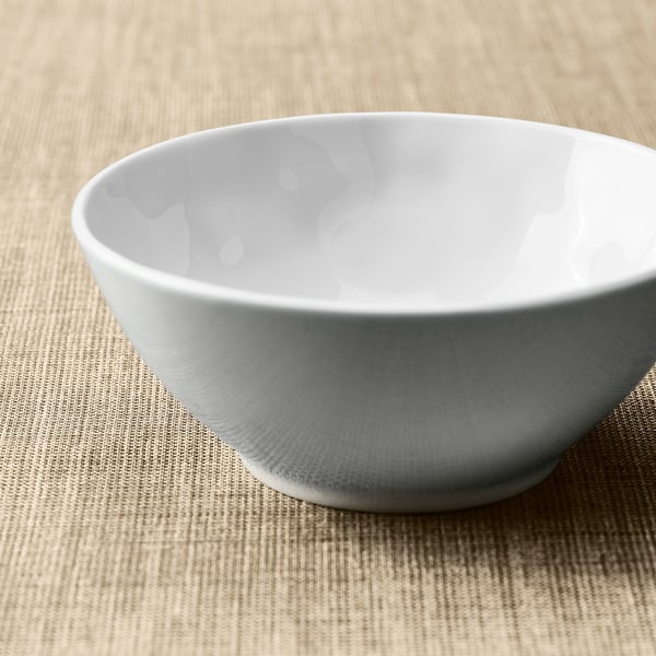 FORELLTETRA Bowl, white, 15 cm