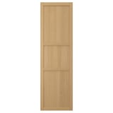 Natural oak cabinet door - framed timber