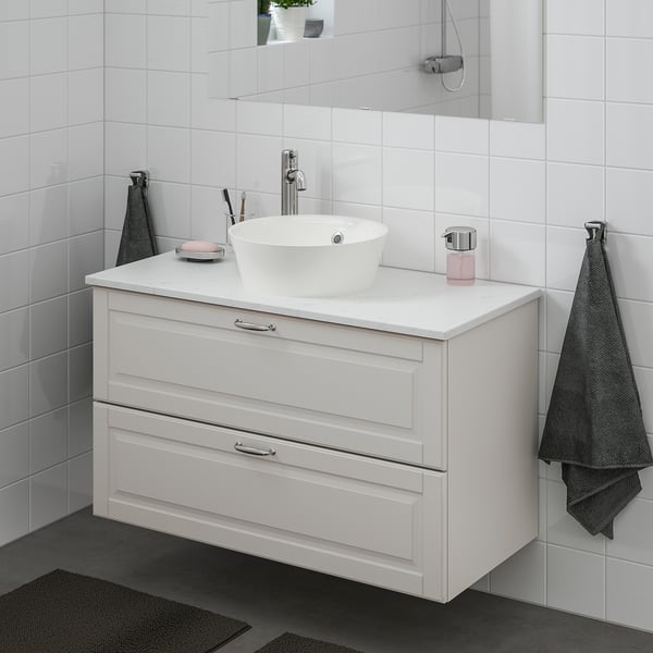 Godmorgon Tolken Kattevik Wsh Stnd W Countertop 40 Wash Basin