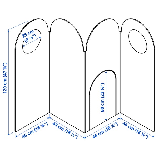 Illustration with measurements for the product: GREJSIMOJS.