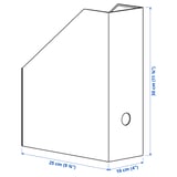 Illustration with measurements for the product: HÄSTVISKARE.