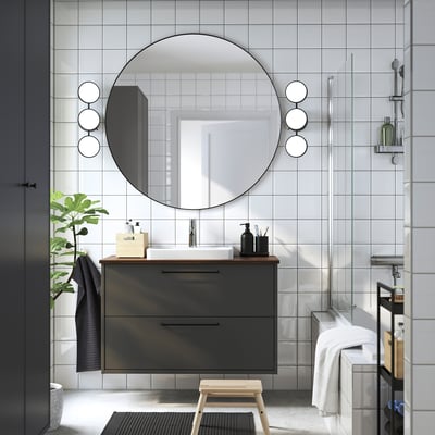 HAVBÄCK / ORRSJÖN Wash-stnd w drawers/wash-basin