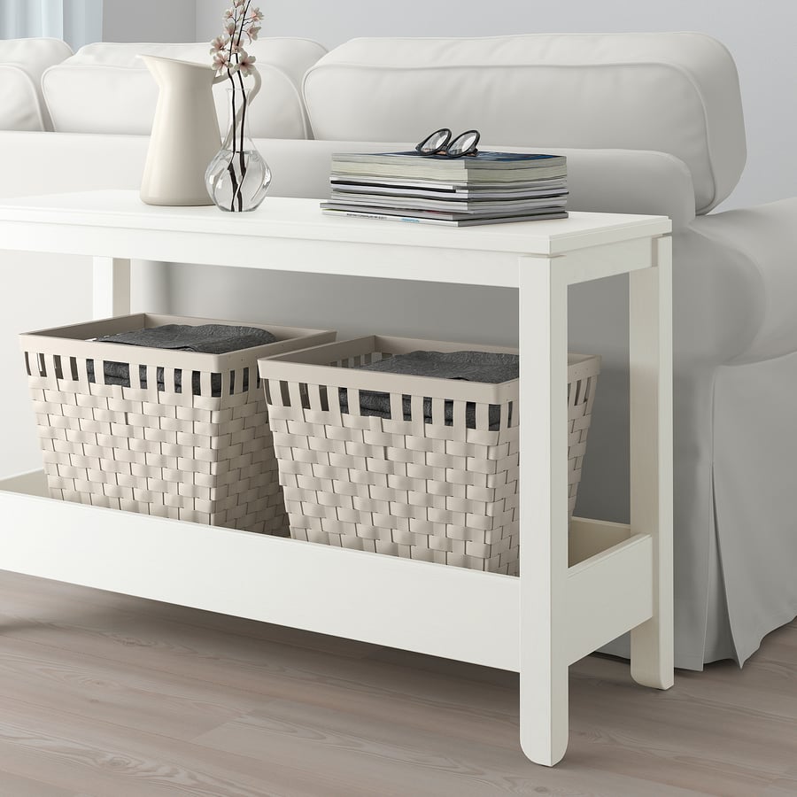 HAVSTA Console table, white, 100x35x63 cm IKEA