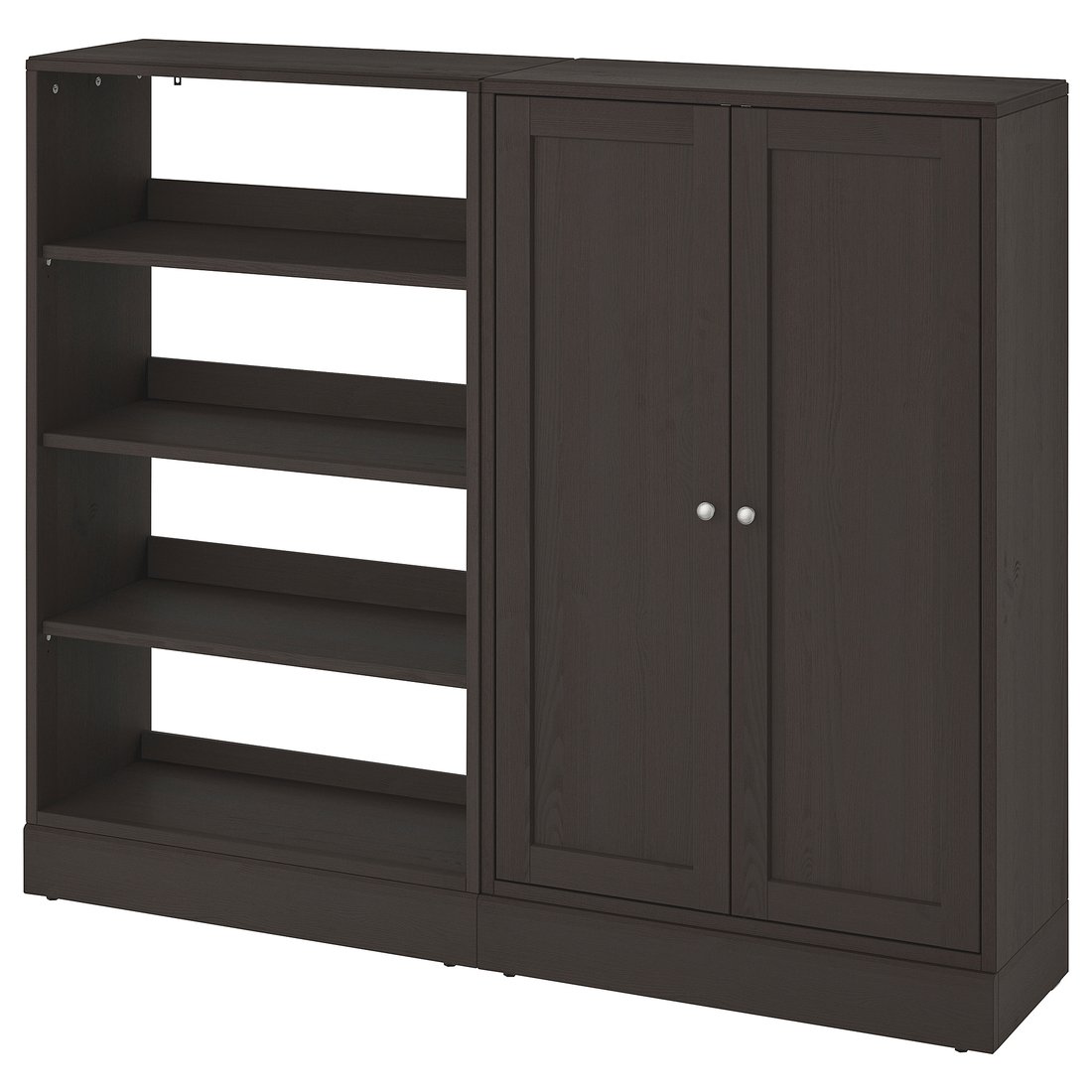 HAVSTA Storage combination dark brown IKEA