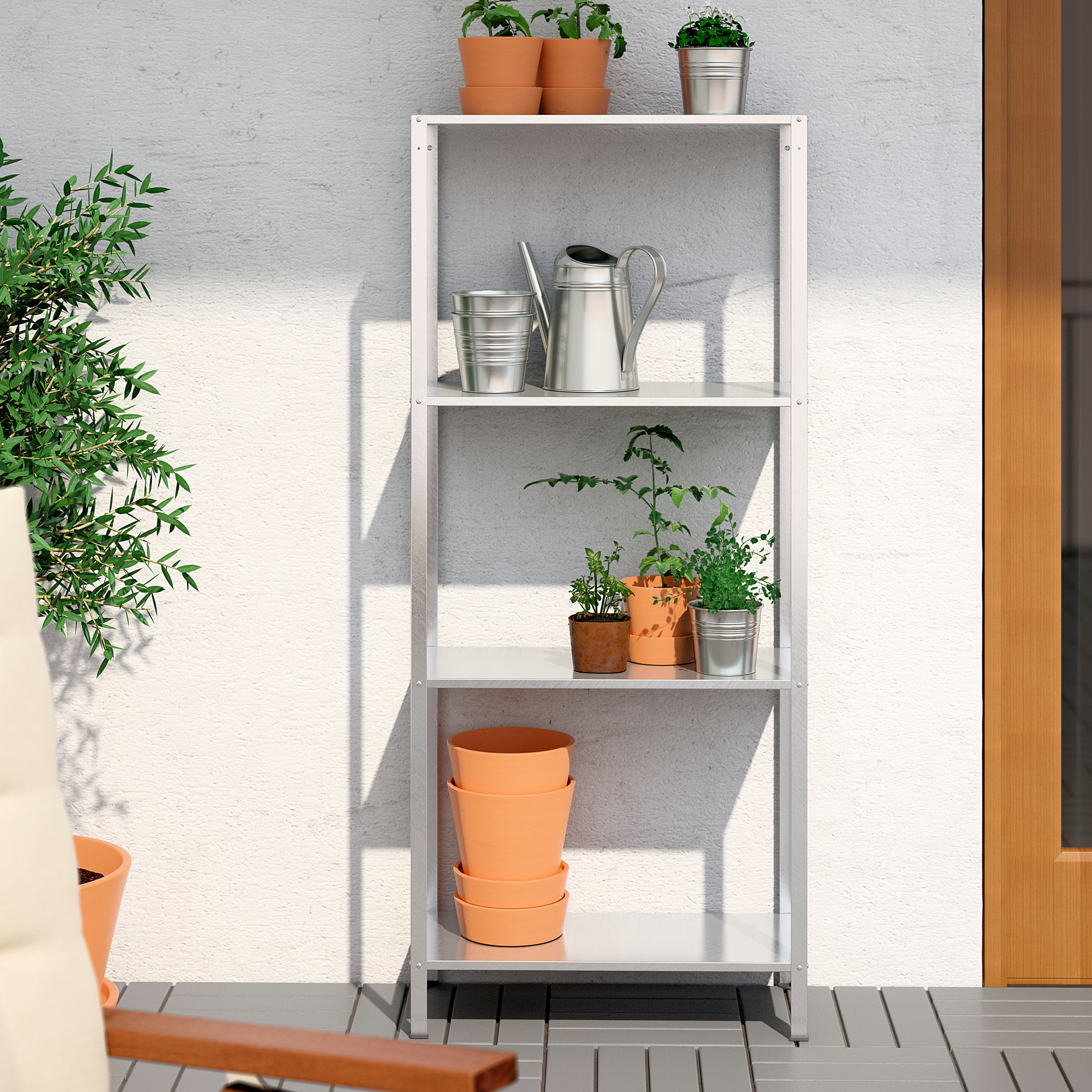 HYLLIS Shelving unit, in/outdoor, Width 60 cm IKEA