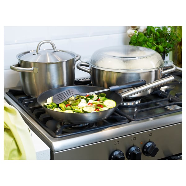 IKEA 365+ Casserole with lid stainless steel, clear glass IKEA