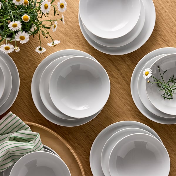 IKEA 365+ 18-piece service, white