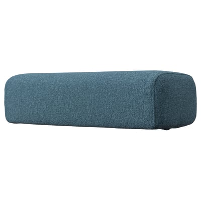 JÄTTEBO Cover for headrest cushion, Axvall dark grey-blue