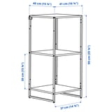 Illustration with measurements for the product: JOSTEIN.
