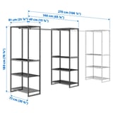 Illustration with measurements for the product: JOSTEIN.