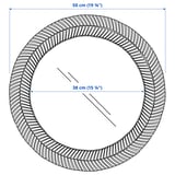 Illustration with measurements for the product: KAFFETRÄD.