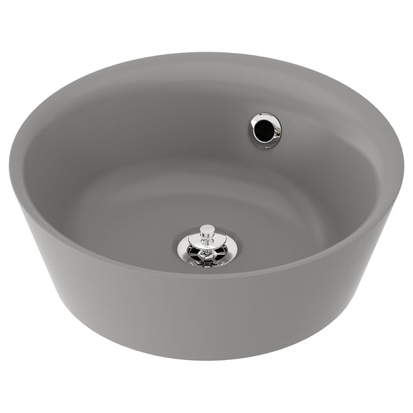 Kattevik Countertop Wash Basin Grey Ikea