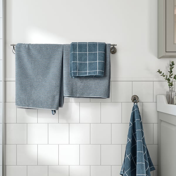 KLASESPIREA Towel, set of 4, blue, 50x100/70x140 cm