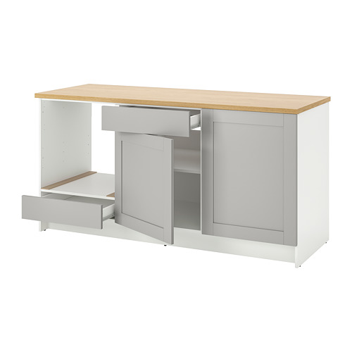 KNOXHULT Base with doors and drawer IKEA