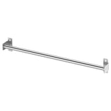 KUNGSFORS stainless steel wall bar for kitchen tools or towels.