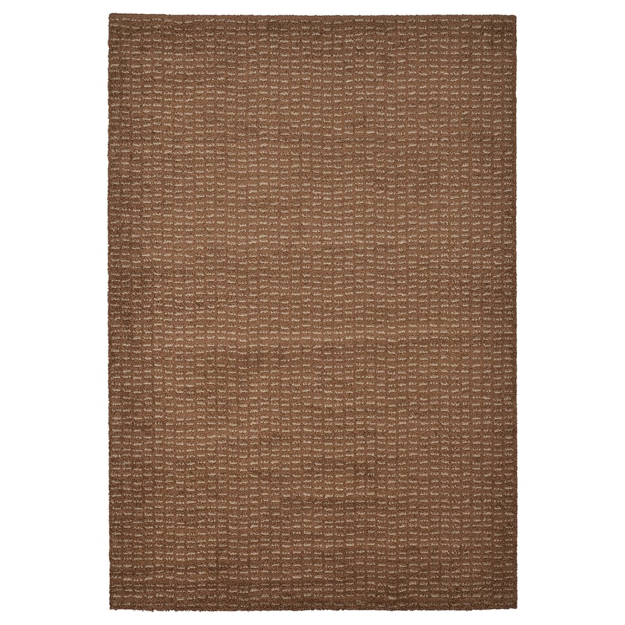 LANGSTED rug, low pile, light brown, 170x240 cm IKEA