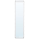 White LILJETRÄD mirror, rectangular shape, wall-mounted, modern design.