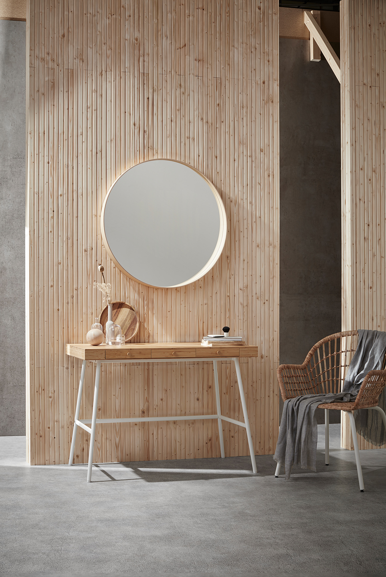 LILLÅSEN Desk, bamboo, 102x49 cm - IKEA
