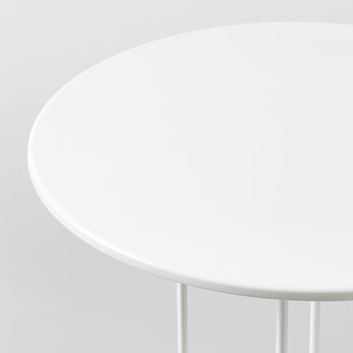 LINDVED side table, white, 50x68 cm IKEA