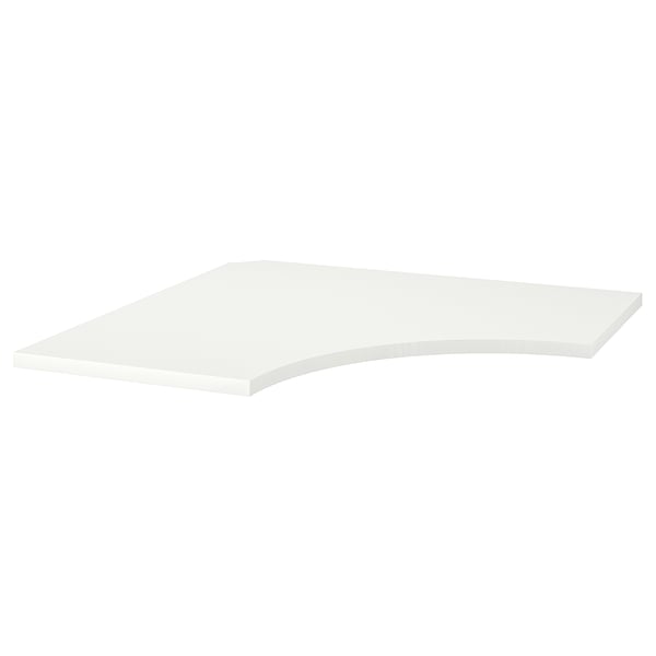 LINNMON Corner table top, white, 120x120 cm IKEA