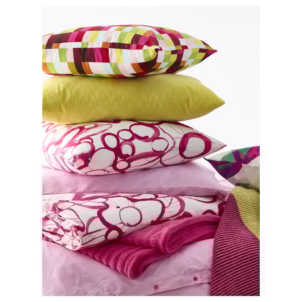 LÖVNATURSKOG Cushion cover, multicolour, 50x50 cm