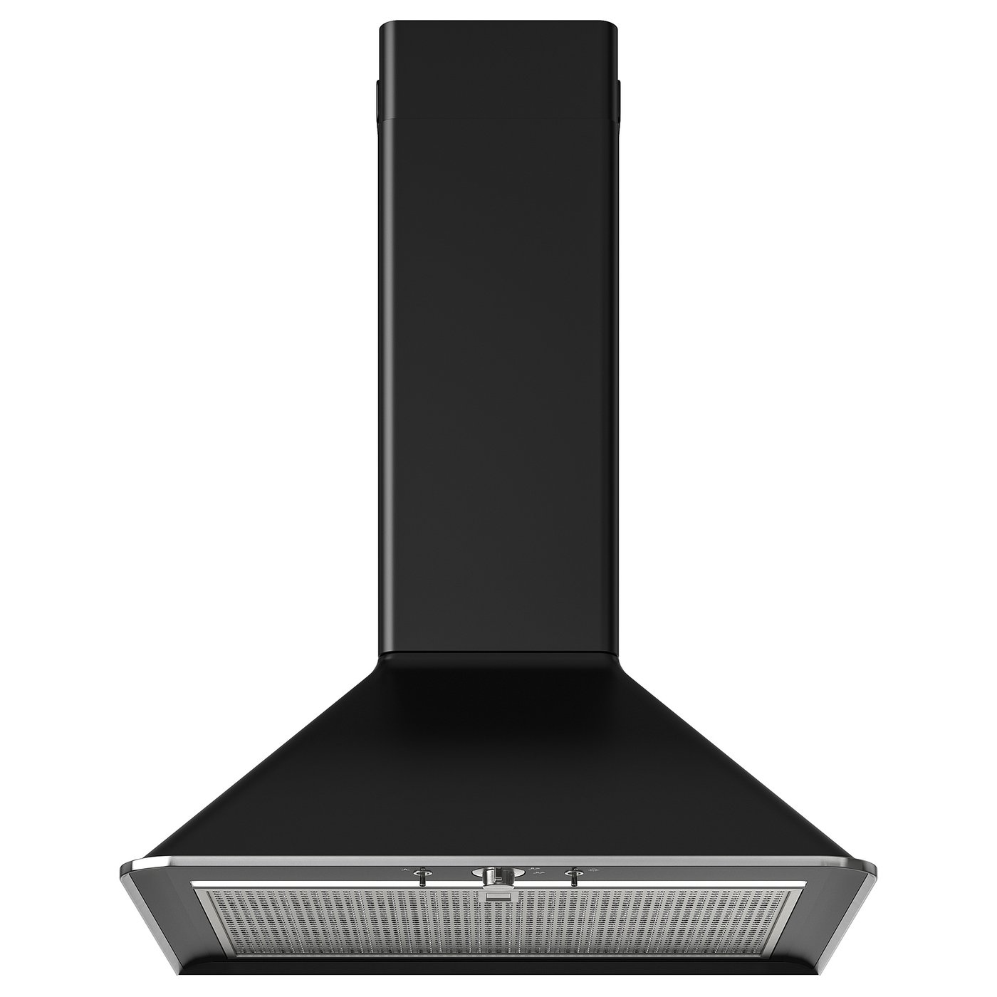 MATTRADITION Wall mounted extractor hood, black, Max. height extraction