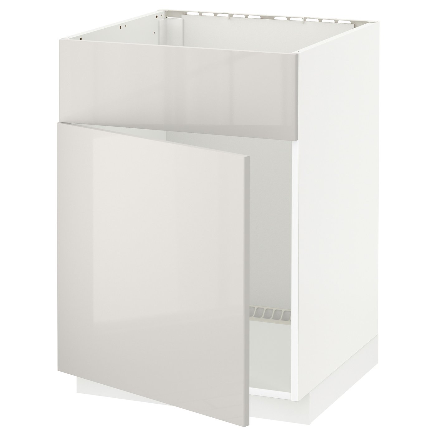 METOD base cabinet f sink w door/front