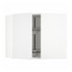 METOD kitchen cabinet in white with adjustable shelf.