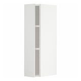 White METOD kitchen cabinet, rectangular, modern design.