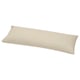 Option: NONNEA pillowcase, beige, rectangular, smooth fabric, 100% cotton.