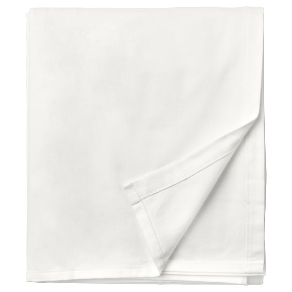 NORDRUTA white flannel bedding set: soft, warm cotton, rectangular fold.