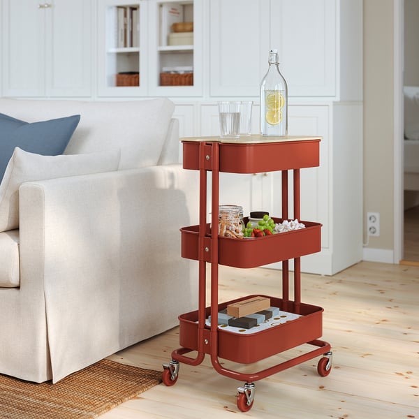 NORRÅVA Lid, bamboo, 42x31 cm