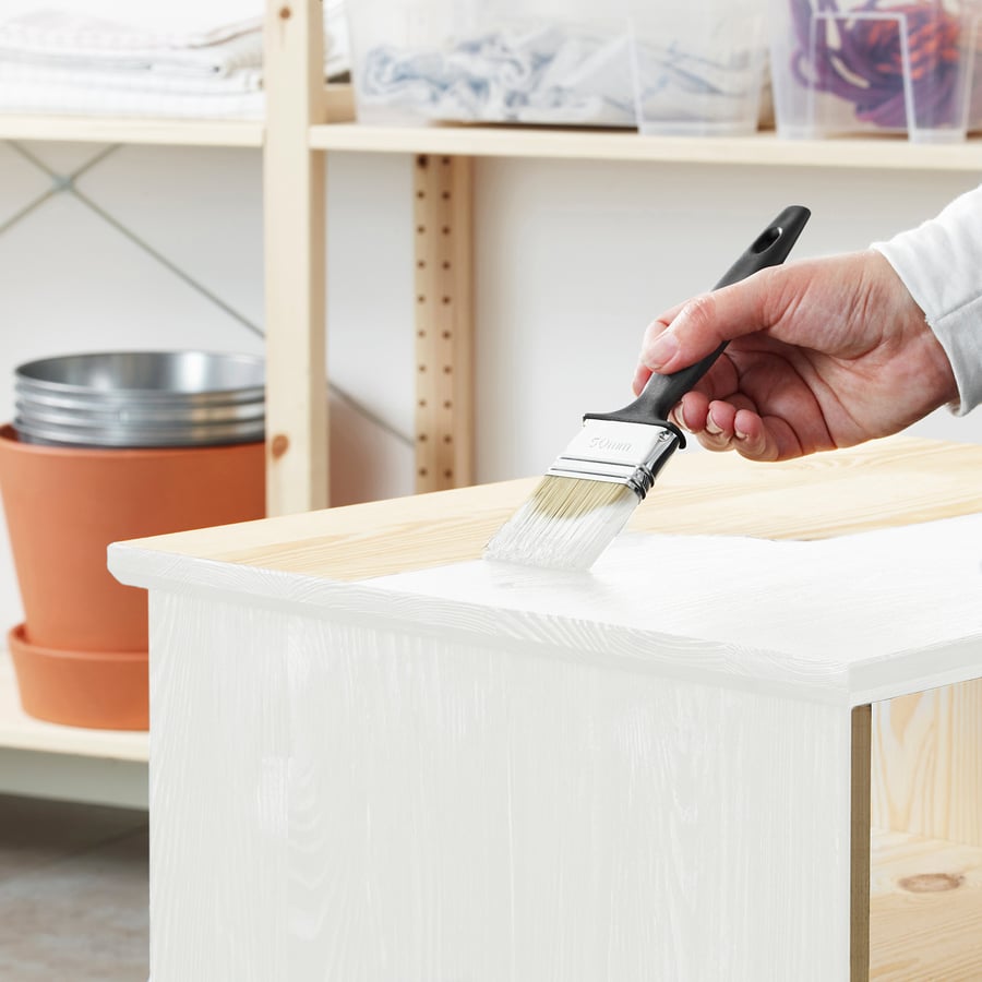 POPPARE paint, white IKEA