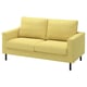 SALTSJÖBADEN 2-seat sofa, Fridtuna yellow