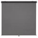 Grey SKOGSKLÖVER roller blind with soft-close, cordless design.