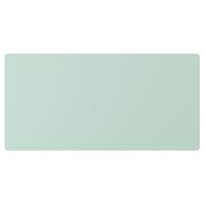 Small green rectangular box, smooth finish, rounded edges - SMÅSTAD green front.